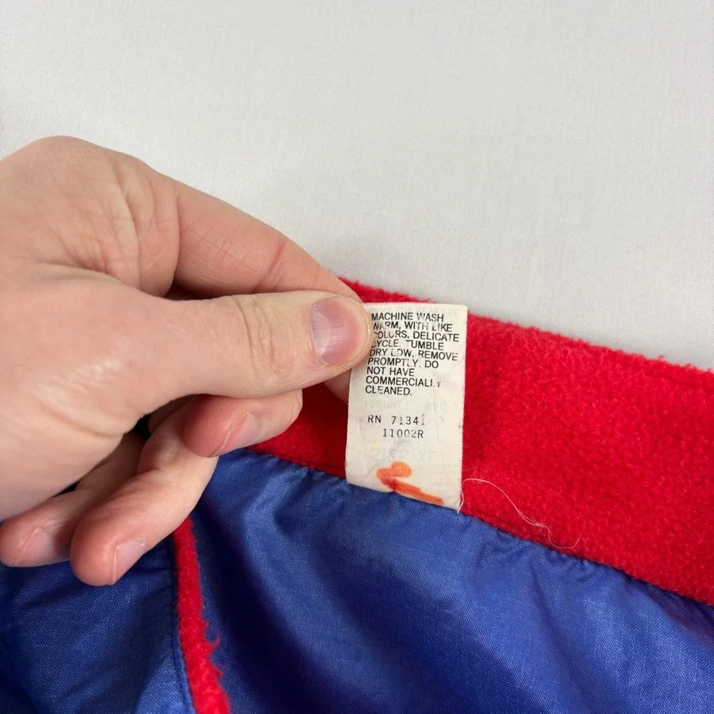Vintage LL Bean Jacket Mens XL Blue Windbreaker Popover Snap Up Pullover USA 90s